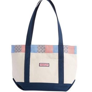Vineyard Vines canvas beach bag